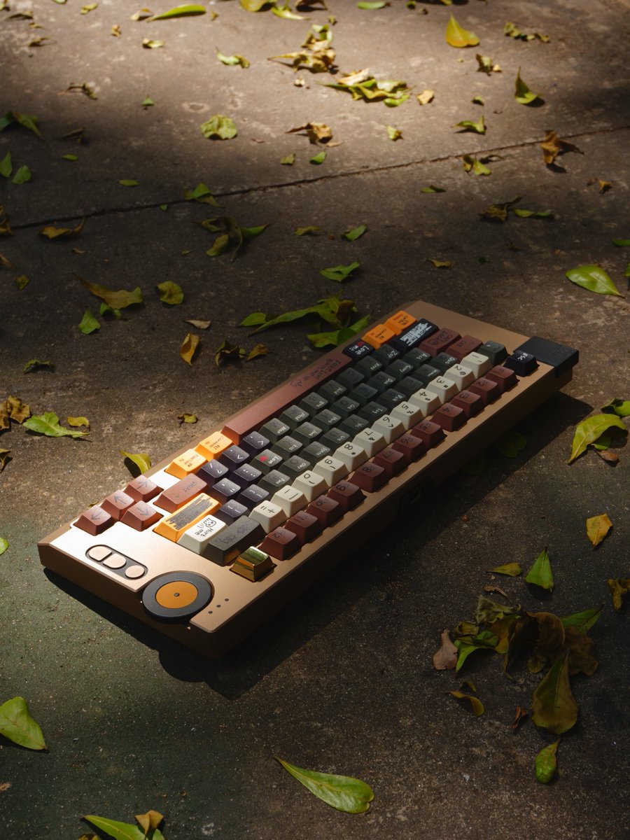 Desktoptribe's tweet photo. When the leaves start to fall, VINTEM75 in Antique Dark Gold finds its moment. The grey speaks of fading light, the gold of warmth lingering – a vintage palette that ages like a memory. https://t.co/rGAAjNgt3A