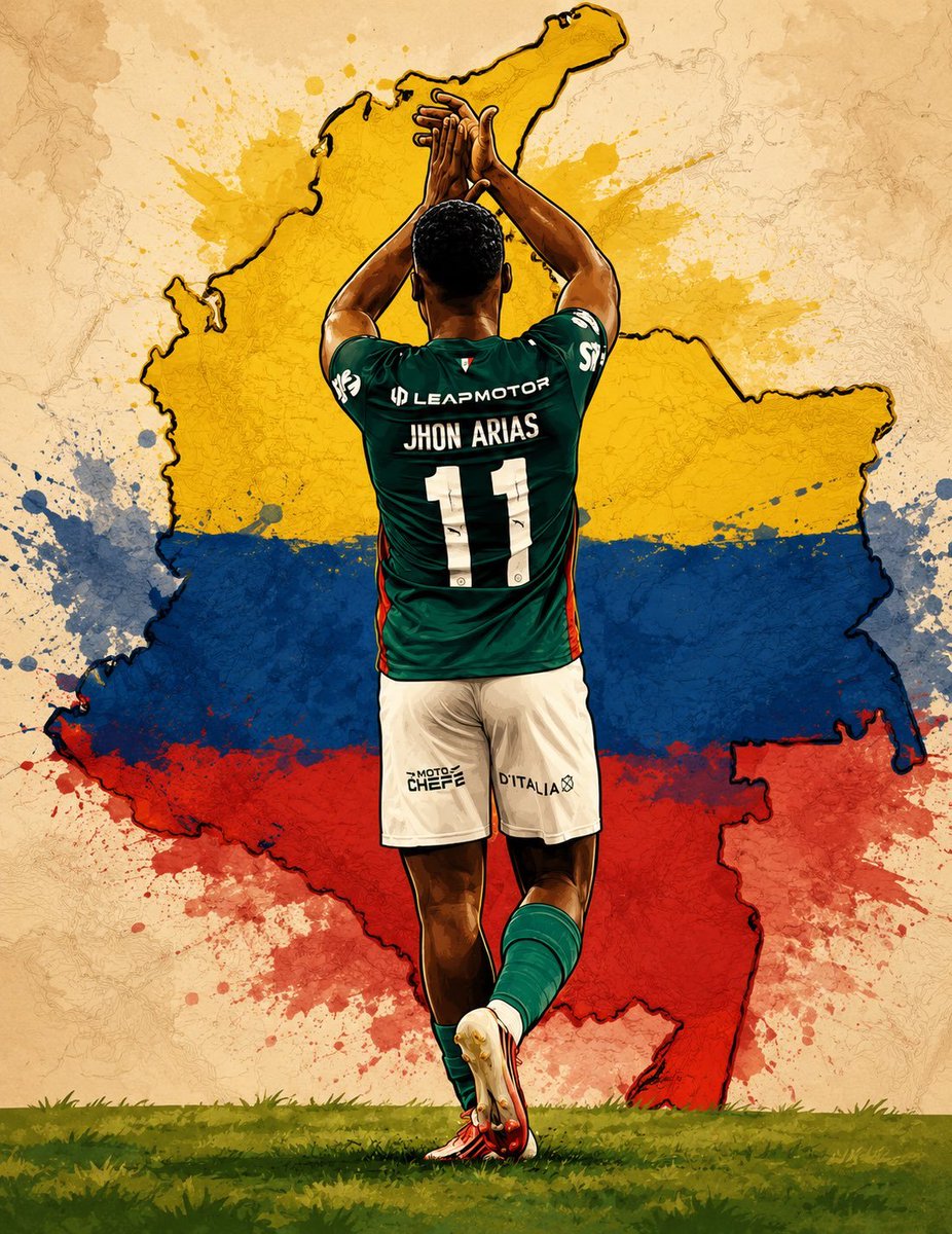 OscarSHenao21's tweet photo. Debe ser elegído capitán
Debe ser elegído embajador 
Debe ser el jugador sobre el cual la @FCFSeleccionCol construya su proyecto a futuro, es un crack Jhon Arias, no olvida sus raíces ni de dónde es ni de dónde salió https://t.co/ohF6tMnShW