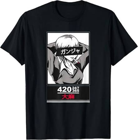 asayagreen420's tweet photo. @Coffy_Agent アメリカやカナダではアニメと大麻は文化的に密接に結びついています

アマゾンなどで売られてるアニメファン向けのTシャツにこういうのがたくさんあるくらいです https://t.co/dZVGPplj3g