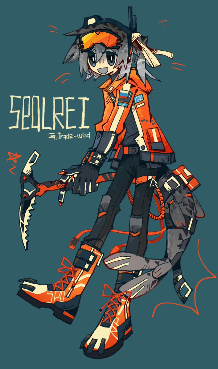 tradewinder3's tweet photo. SEAL REI？
Last week when I read China Scenic...
I’m currently working on an illustration themed around icebreakers, which made me think of polar researchers and seals — this character is the result.
I’ll finish more lore later！
#足立レイ https://t.co/MCEg77nRvt