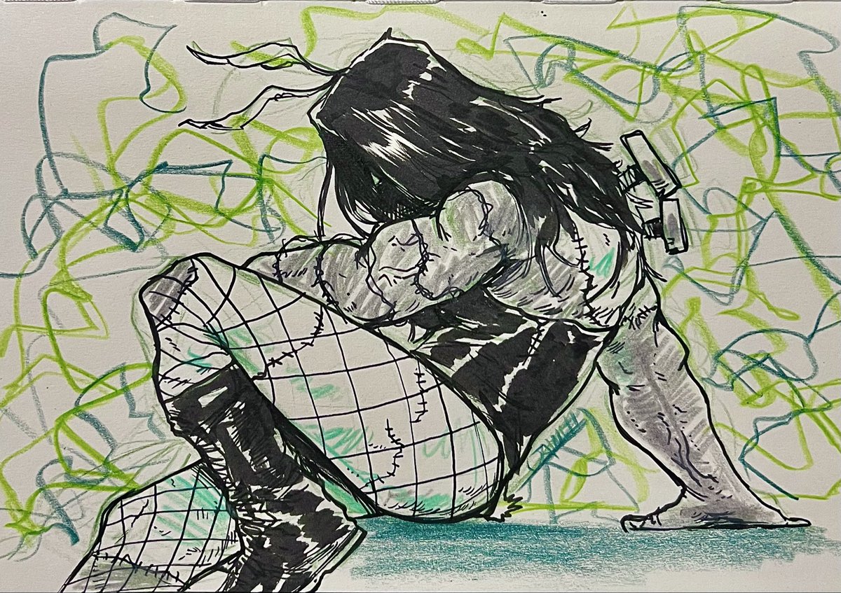 MothBoiy's tweet photo. Last month’s Victor art. Is it bad that he’s really fun to play 
#victor #deadlock #deadlockfanart https://t.co/qK4xkKN1Aj