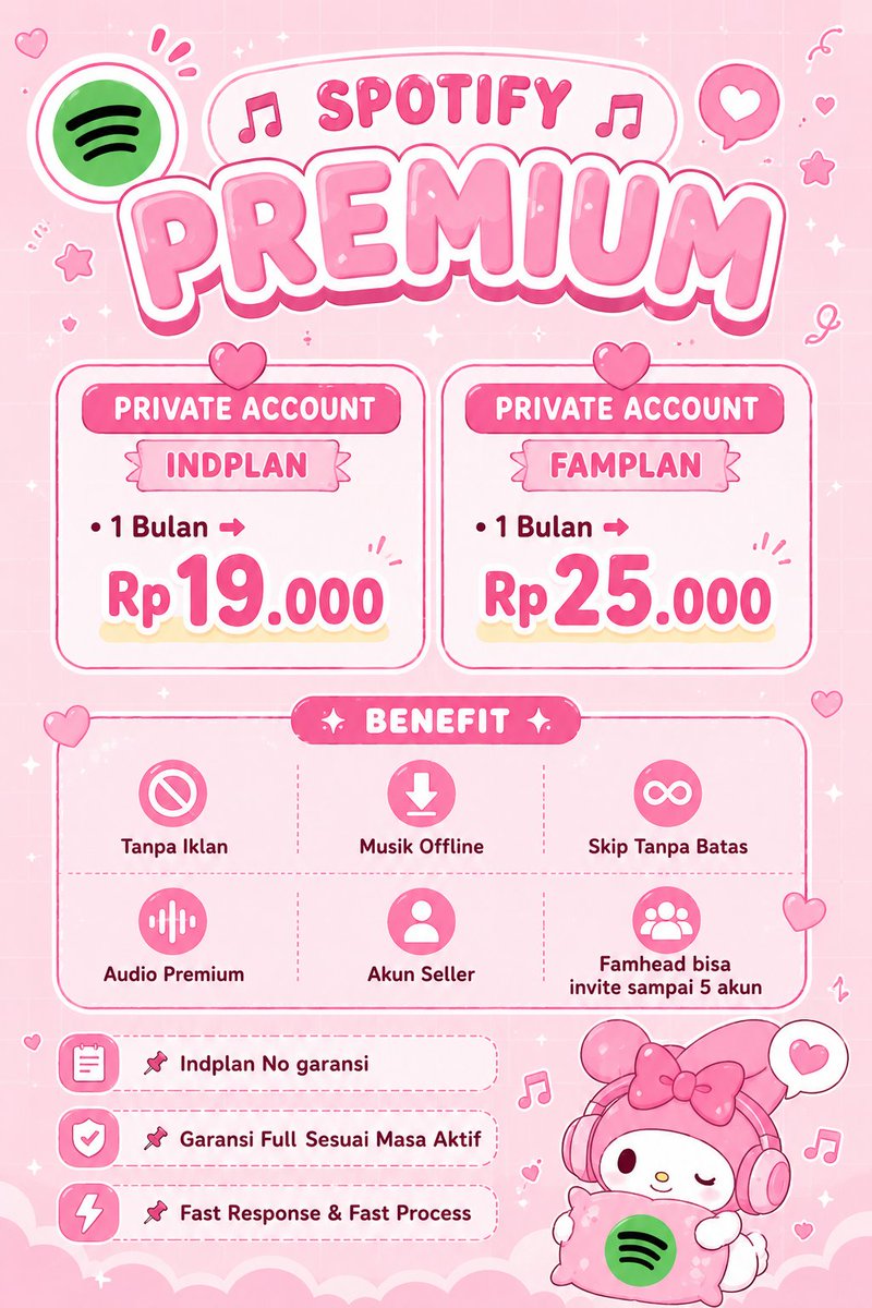 elvndka's tweet photo. @nadumbs Mari kak, dijamin Trusted &amp; FULL GARANSI! ✅🤩

Yuk, langsung amankan slotnya sekarang juga sebelum kehabisan! 👇🏻

📩 Order : https://t.co/lHodgDtUIr
📝 Testi : https://t.co/QS1Zr7NGgy https://t.co/A72VW51rM9
