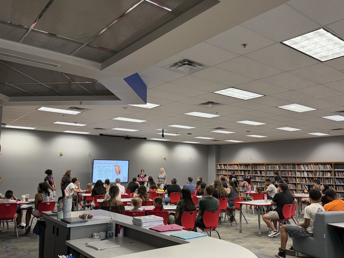 FTAFirebirds's tweet photo. Spalding Night Success! Thank you to all the Firebird Families that came out tonight to learn more about Spalding and how to support our students at home. Don’t forget to download the app. https://t.co/5bwFsefyCO