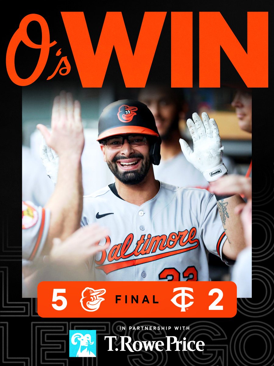 Orioles's tweet photo. tWinning! https://t.co/1m0HmQY9OG