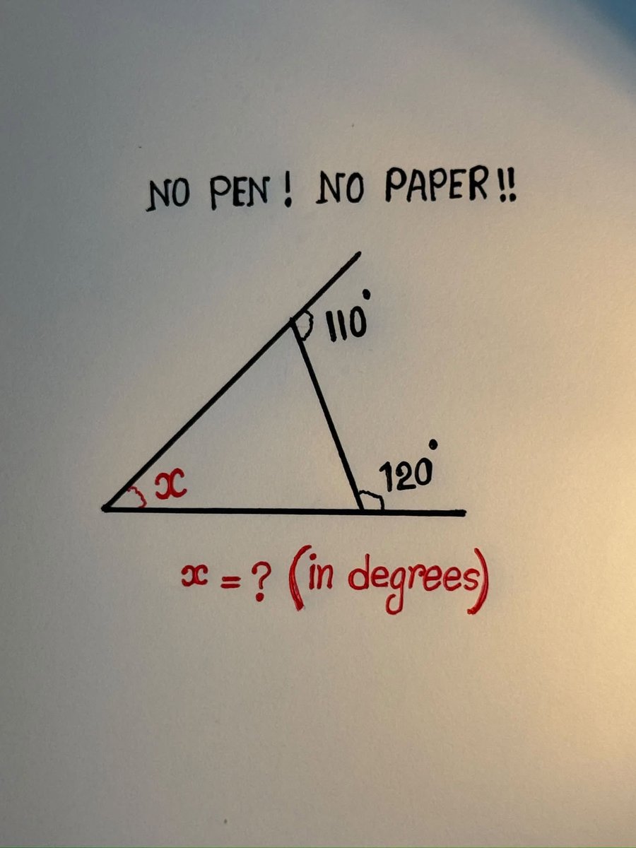 SolvingForZ's tweet photo. No pen ! No paper !! https://t.co/3mAZQw4Jr5
