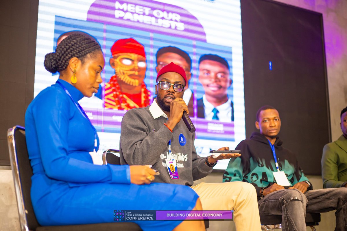 AWDEC_'s tweet photo. THE PANELISTS’ SESSION!!

Different perspectives, one meaningful conversation.

The panel session at AWDEC2026 brought together insightful voices to share ideas, experiences, and practical insights on building sustainable tech communities and startups in Africa’s digital economy. https://t.co/z184VaRw3B