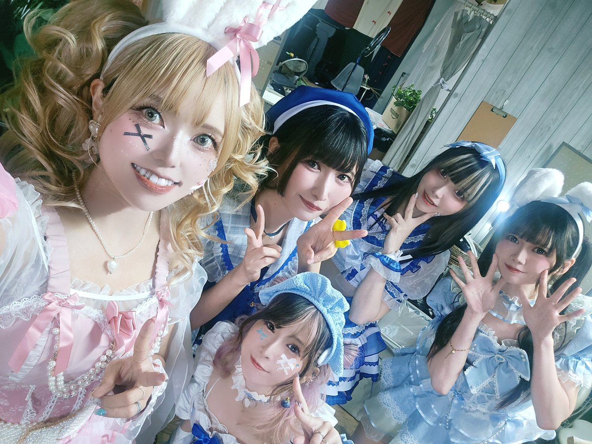 撮る時楽屋にいてたみんなと！🫶 ててちゃん みるさん まりえさん 蘭世