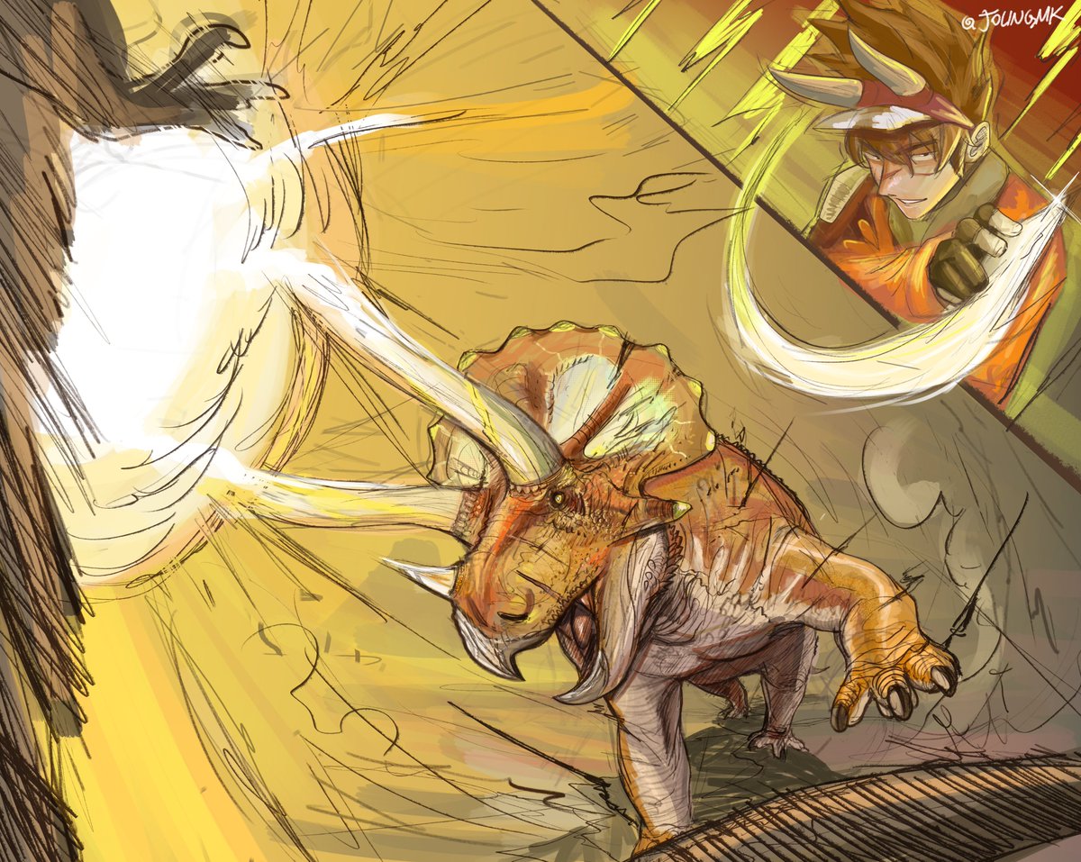 JolinGMK's tweet photo. ¡¡¡Gabu al ataque!!! ⚡️⚡️⚡️#DinosaurKing https://t.co/WsW5qtDGGD