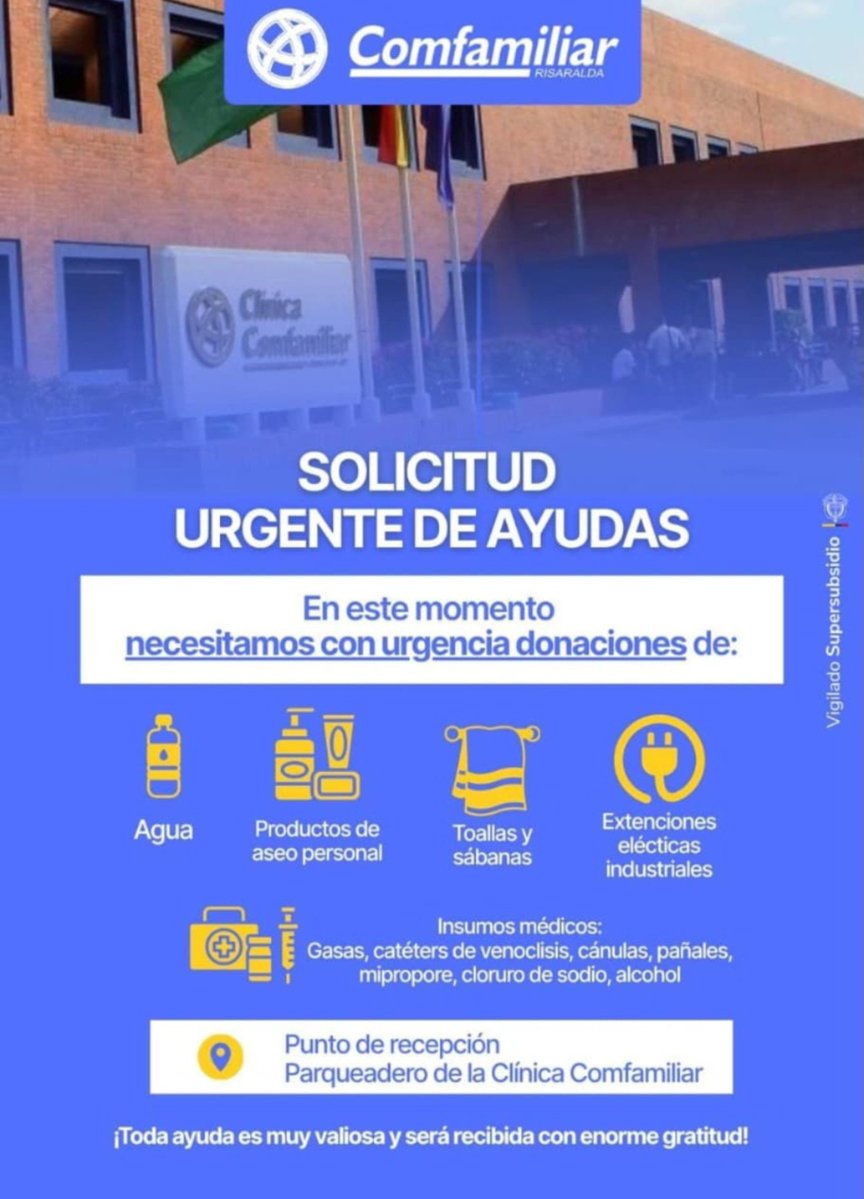liivingmendes's tweet photo. Este es un listado de personas en la UCI que aparecen reportadas sin familiares en la clínica comfamiliar en #Pereira

La clínica a su vez está recibiendo donaciones. Necesitan suplementos con urgencia

DIFUNDIR ‼️#Sospereira #Soscolombia https://t.co/jdEGbIykb3