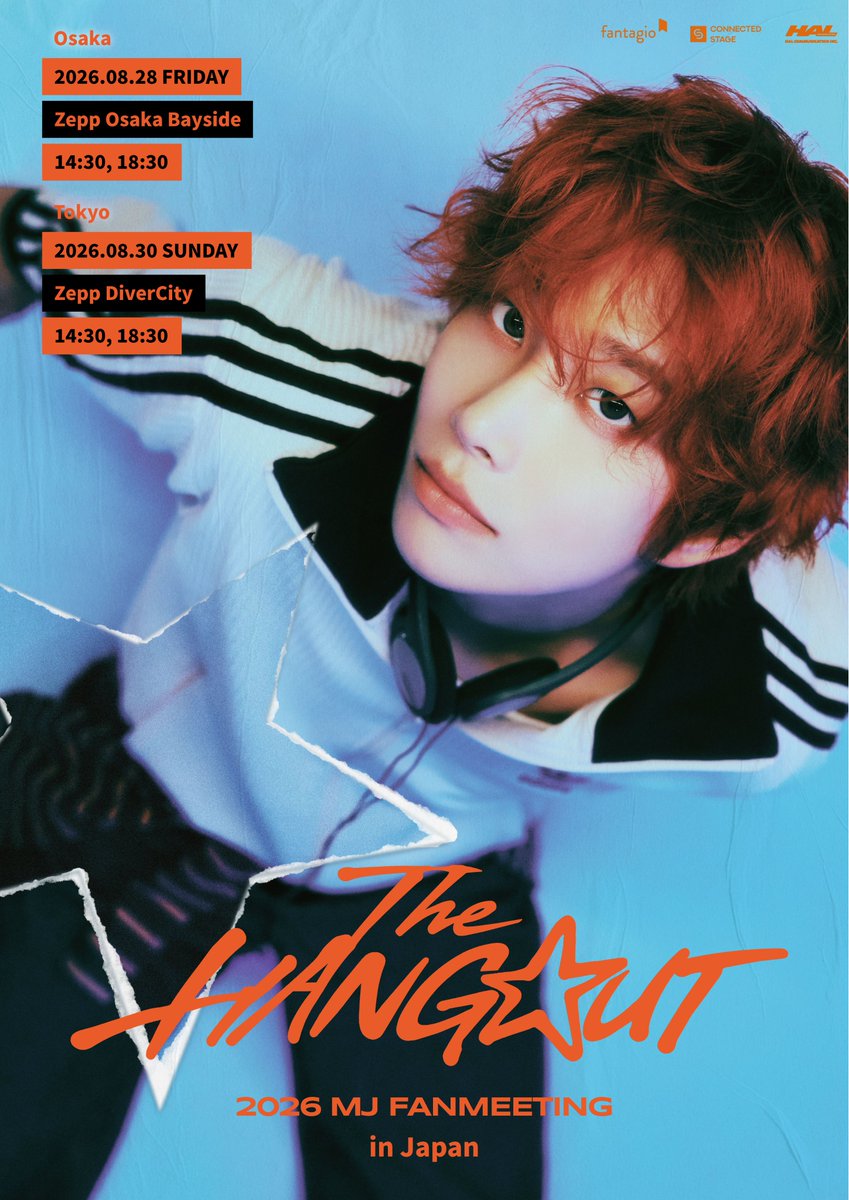 jp_offclastro's tweet photo. [🔔] #MJ

2026 MJ FANMEETING ＜The Hangout＞ in Japan
8/16(日)10:00より一般発売スタート‼️

📅2026.08.28(金)
📍大阪府・Zepp Osaka Bayside

📅2026.08.30(日)
📍東京都・Zepp DiverCity

詳細はこちらから🌟
🔗https://t.co/GZ6XNldkVi

#エムジェイ #The_Hangout https://t.co/MNoyiNw1Ey