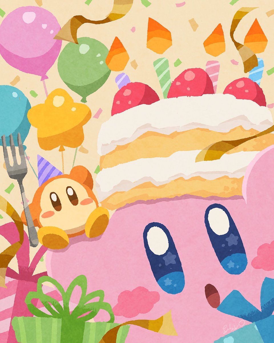 Ara_love_kirby's tweet photo. 🎂 https://t.co/ozmTNROhC9