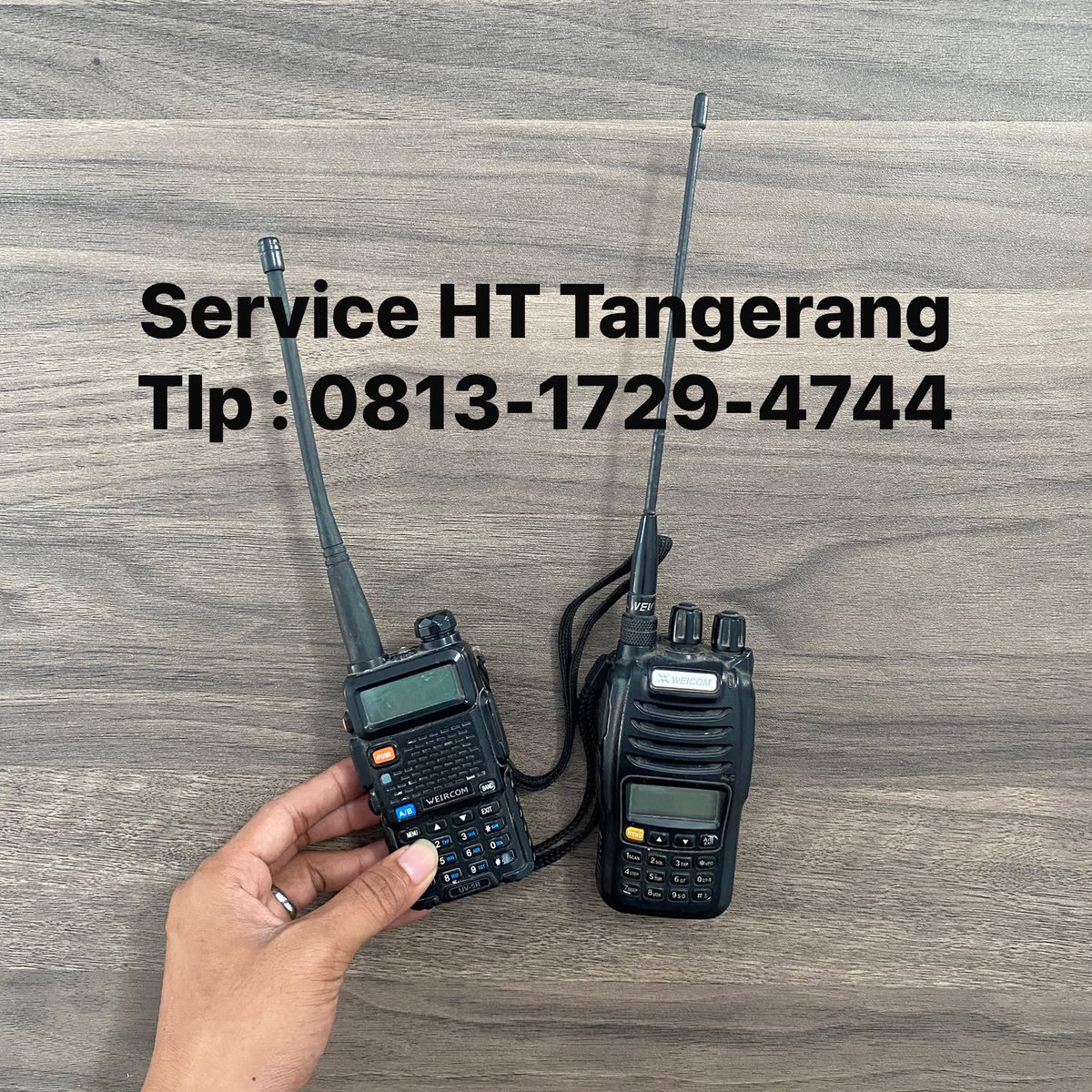 jasaserviceht's tweet photo. Service HT Weircom UV-5R di Tangsel
Harga = 55.000 – 99.000
Segera Hubungi Kami Toko Alata Survey Tangerang: 0813-1729-4744

Berikut beberapa merek yang bisa maintenance ke tempat kita Baofeng, Pofung, Berlin, Icom, Alinco, Motorola, Yaesu, Comteck, Texas, WLN, BJH, Firstcom https://t.co/09DsIN9wUY