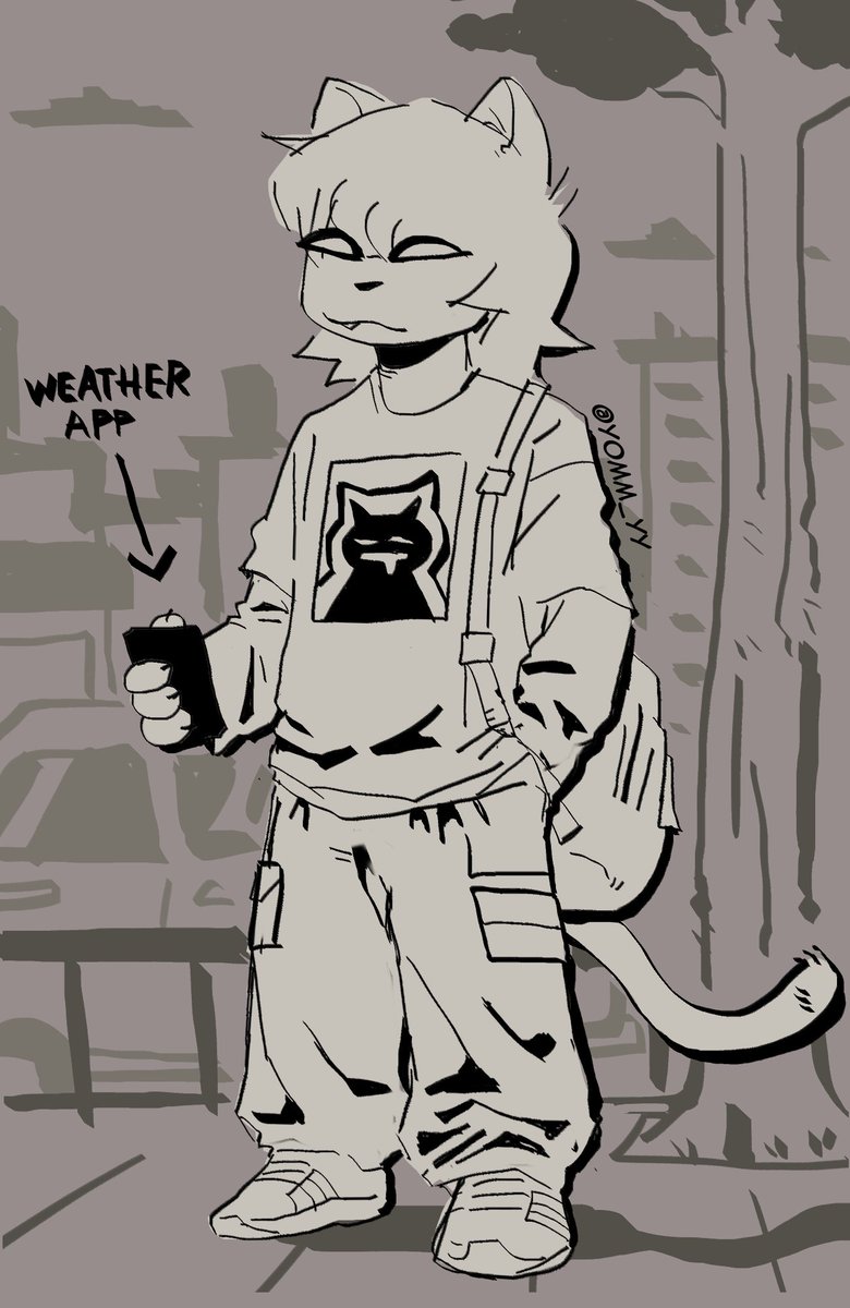 Yomm_YY's tweet photo. not a single notification on thet dam phone

#furry #furryart #cat https://t.co/FhEM0XFZEs