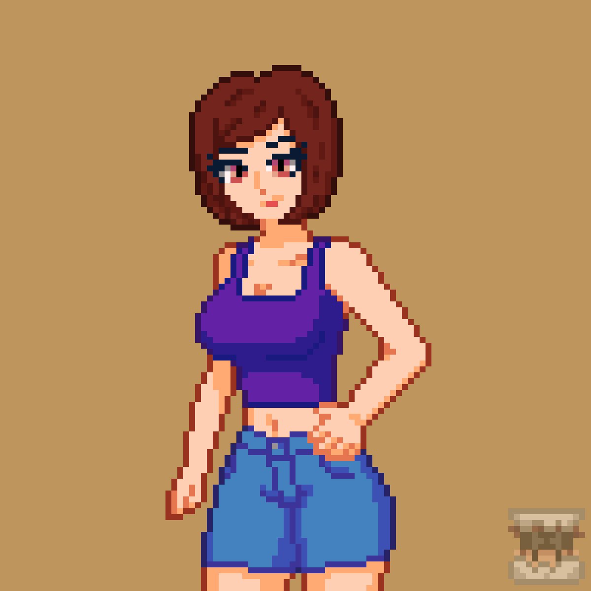 isidur23's tweet photo. Chara con un nuevo estilo y colores!!
#aseprite #pixelartist #pixelartㅤㅤㅤ https://t.co/wCfJrSGCcH