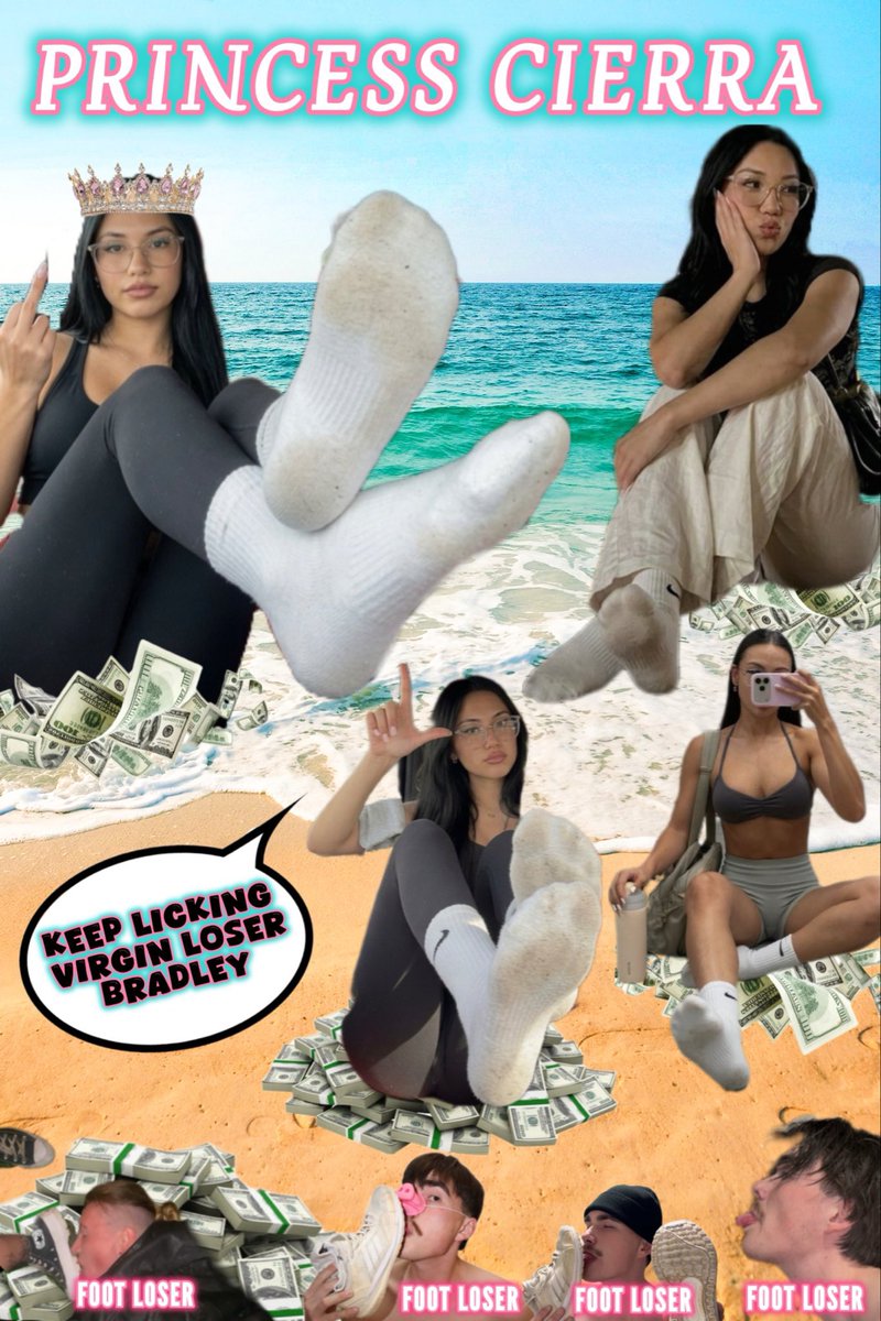 PrincessCieraa2's tweet photo. Virgin Bradley back to get exposed because he’s a weak loser for my dirty gym socks. Sending away his savings for a hot rich brat. Weak little loser!!! https://t.co/1VYarno5mY