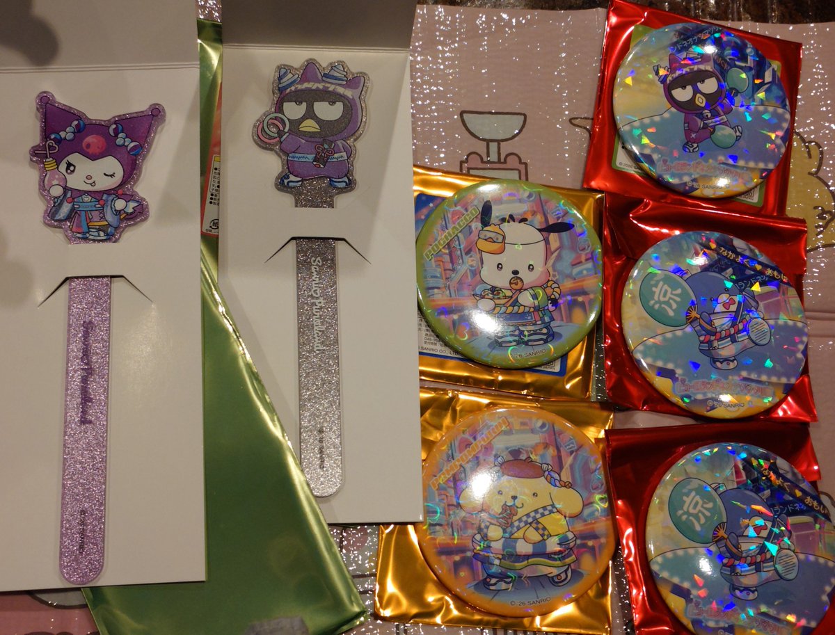 roroshinamon's tweet photo. 【交換】
サンリオピューロランド ピューロ ネオナツ��ツリ 

譲→　クロミ、ばつ丸、ポチャッコ、プリン、タキシードサム

求→　同種シナモン　

本日ピューロ手渡しのみ。15:00のクエワン前後の手渡しだと助かりますが、他の時間でも構いません。お気軽にお声がけください。よろしくお願いします。 https://t.co/jz4AAjmeUj