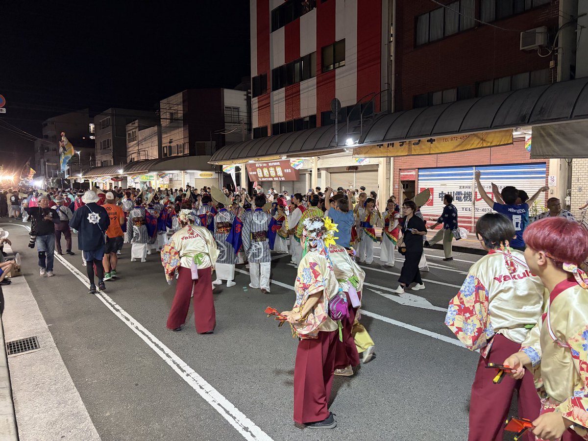 sosogrx's tweet photo. 今年の祭りは終了しました。
今日からただの陰キャに戻ります。

#よさこい祭り
#升形地域競演場
#お手伝いさん募集中
#まじで募集中 https://t.co/JFNMa93lel