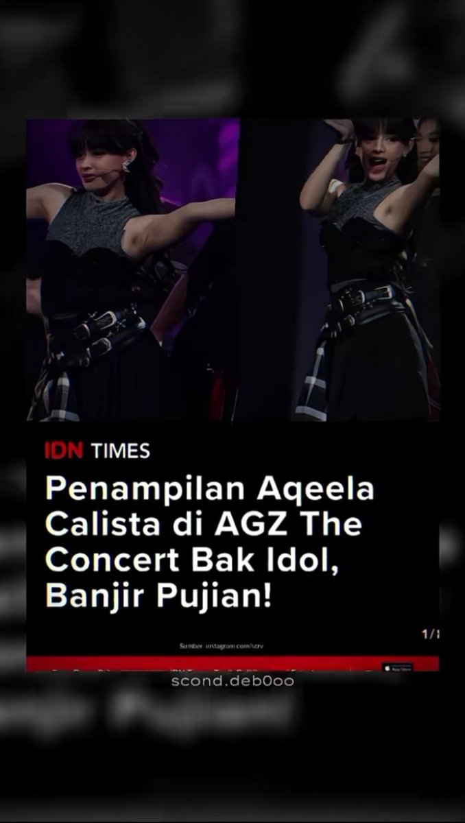 nesyav9's tweet photo. Aqeela punya daya tarik, daya sorot, dan presence yang nggak semua orang punya. Apa pun tentang dia selalu punya nilai berita dan jadi sorotan. Ini bukan sekadar popularitas, ini star power, icon presence, dan daya impact yang beda kelas, mantap queen😝🔥 https://t.co/Hhl5nnNWW2