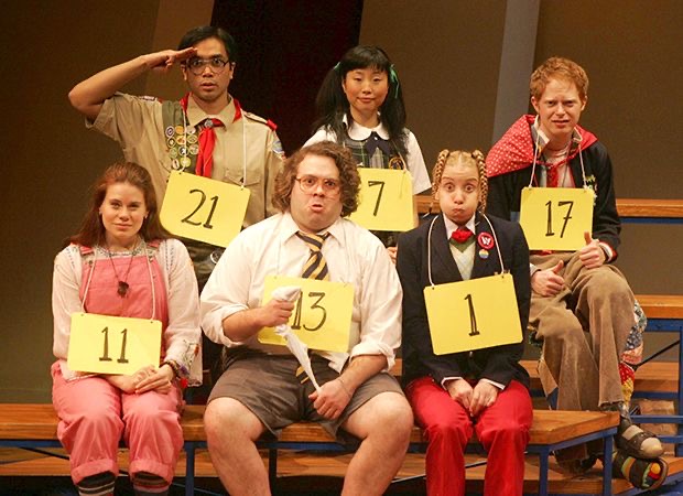 _shrimpheaven's tweet photo. Bunch of Friends as characters from The 25th Annual Putnam County Spelling Bee !! 🐝 

#boftwt 🪡🧵 https://t.co/Arrjw2muSG