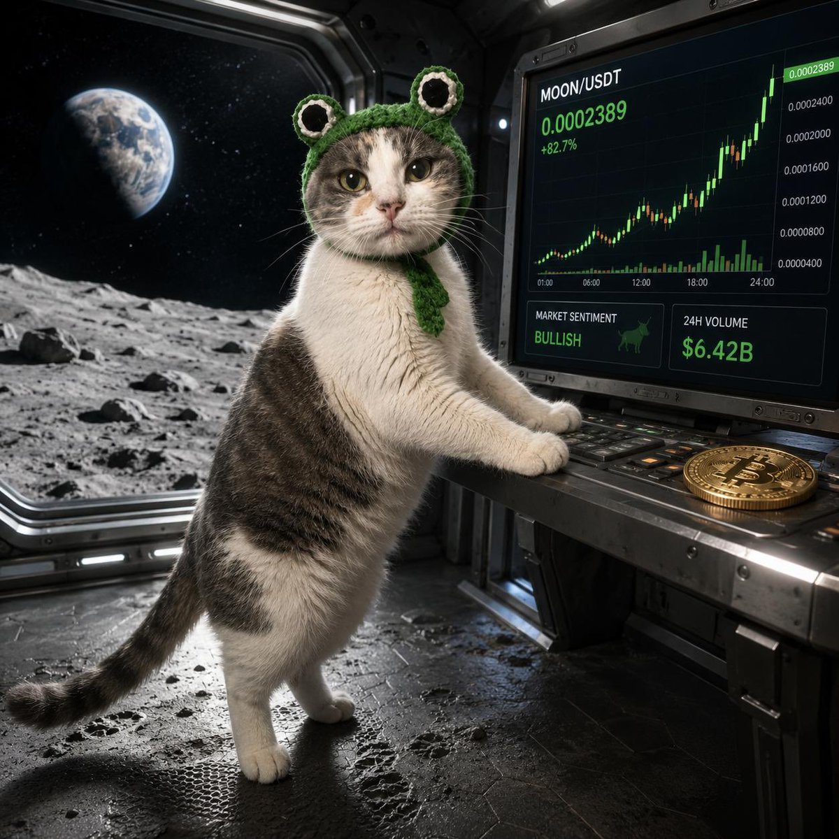 OGtoadcat's tweet photo. $toadcat going to moon! https://t.co/7svAJf1XWL