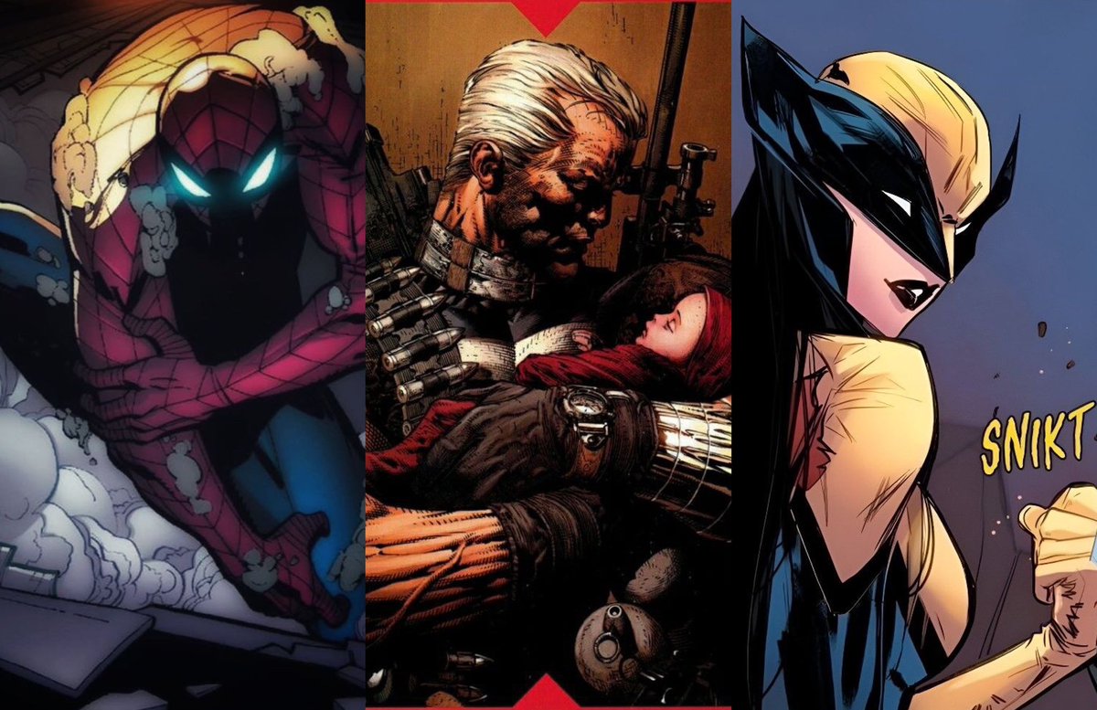 SayARTx99's tweet photo. Acabo de publicar un One Shot de Peter x Laura 🖤🕷️ambientando en el cómic : Messiah Complex.
https://t.co/RTePNN072s
#spiderman #laurakinney #fanfic #oneshot #peterxlaura #spidermanxlaura #spidnney https://t.co/aySzJ7Vo4D