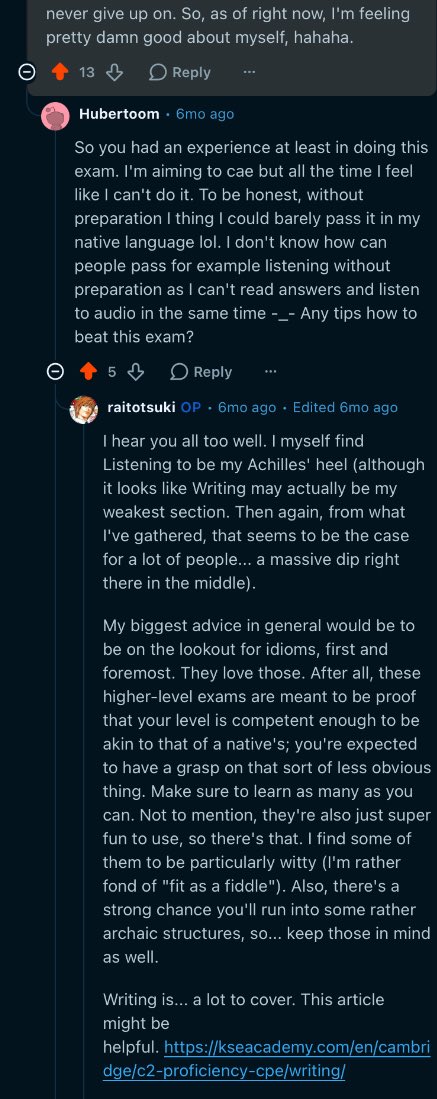 lightsbride's tweet photo. @SoySsantti HOLA MUCHAS GRACIAS !! mira, yo hice las clases virtuales de la AACI dos veces a la semana. también tengo experiencia previa con el Key, Preliminary, First (el CAE medio q me lo pase por el or) y los exámenes de suficiencia para el tradu de la UBA. Hace unos meses escribí esto! https://t.co/V57li80xiL