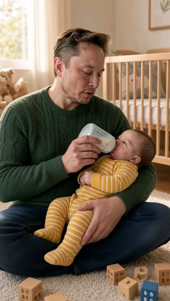 OWNER_X08's tweet photo. 👶❤️ Be honest — does seeing this side of Elon Musk change your opinion of him?

🅰️ Yes, definitely ❤️
🅱️ Not at all 👎

No middle ground this time. 👀

👇 Vote A or B—and tell us what made you choose it! https://t.co/O52kZ2Q1Fe