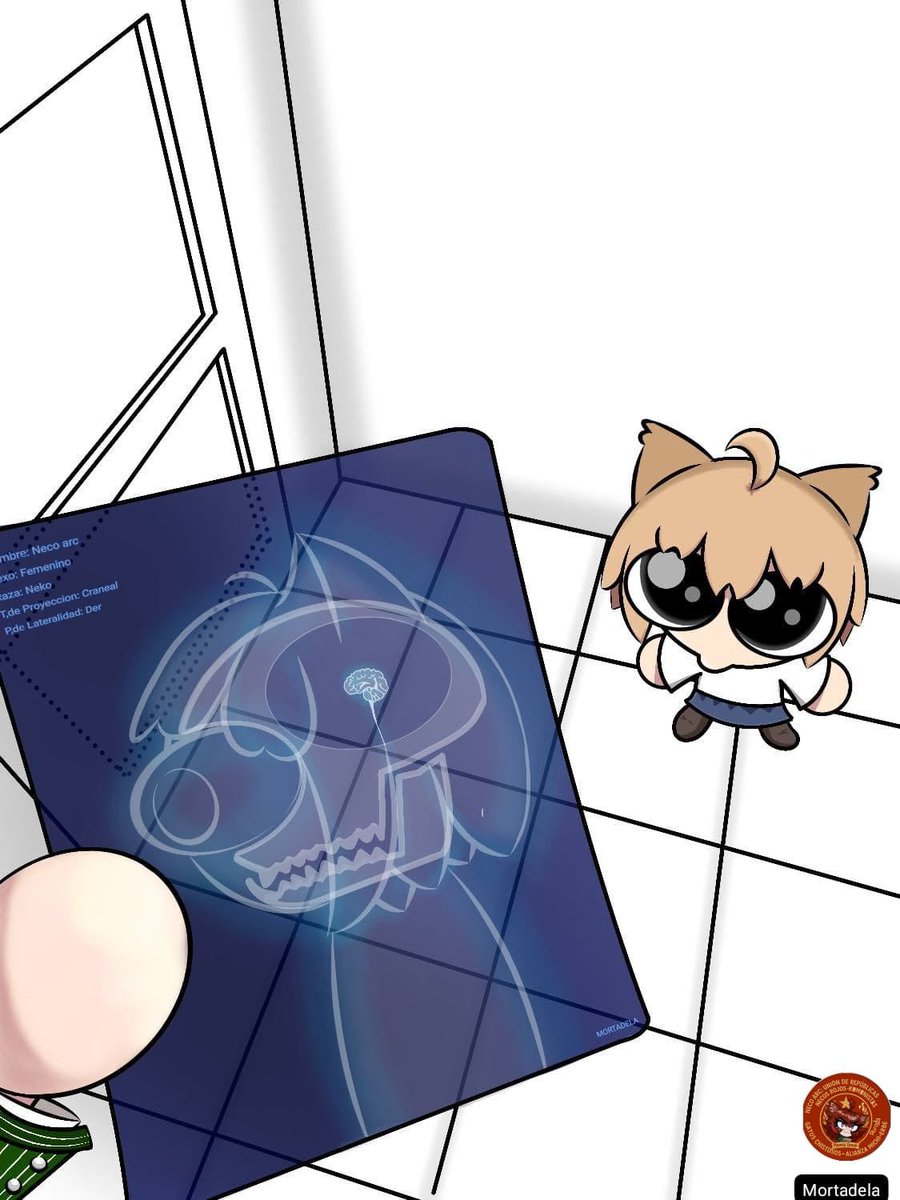 Nynyka_lumi's tweet photo. We have the results of that strange rattling sound, Miss Arc… Hmm, how do I put this?🩻
#necoarc https://t.co/xHNERg1r71