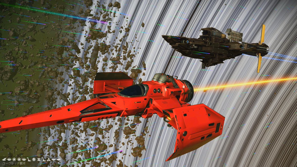 NMS_seeker1216j's tweet photo. Okay, 3, 2, 1, let’s jam!
#NoMansSky
#ノーマンズスカイ
#CowboyBebop
#SwordfishII https://t.co/p12NHlZV6t