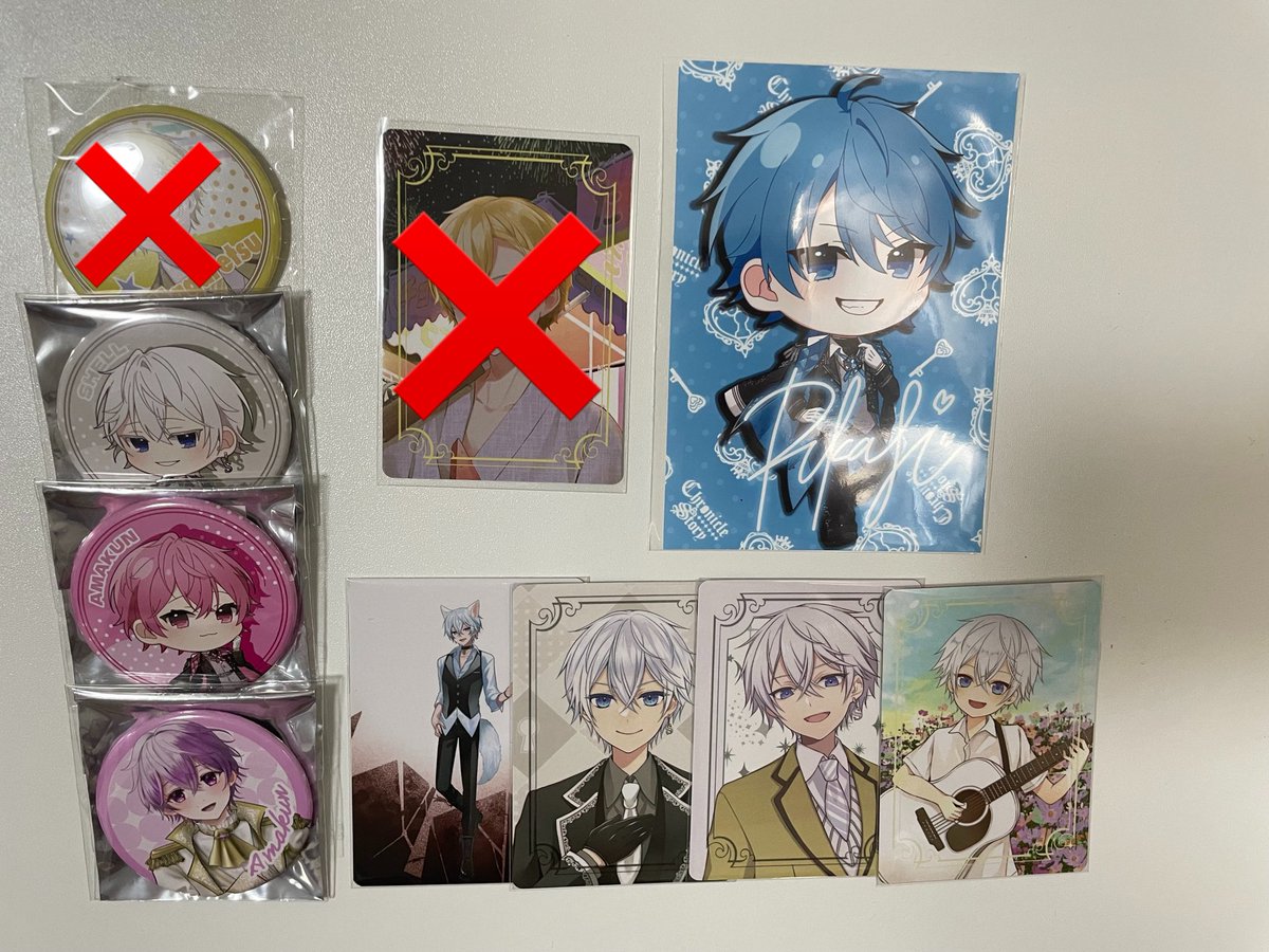yui_a1018's tweet photo. くろすと くろおん グッズ交換 買取

求）💜ｻﾝ , 買取

譲）画像

お気軽にお声がけ下さい🙇🏻‍♀️

❥ #くろすとグッズ交換 https://t.co/6JOpw59WkJ