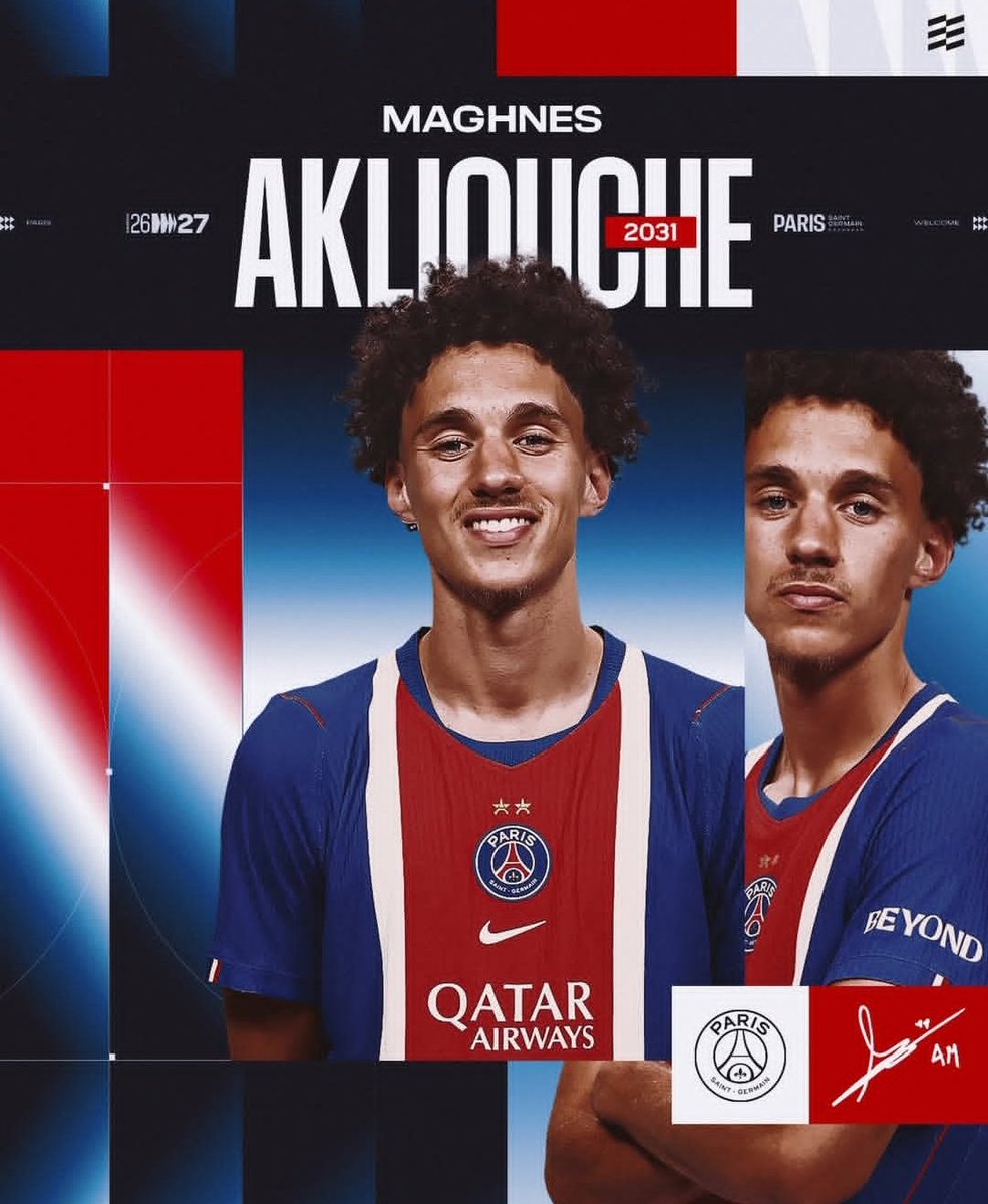 kaartikfooty's tweet photo. ✍️ Maghnes Akliouche: PSG are reportedly completing the signing of the Monacco attacker for around €50m.#PSG #ParisSaintGermain #AllezParis #ICICESTPARIS #ParisEstMagique #PSGFans #ParisSG #Ligue1 #UCL #ChampionsLeague #Football #Soccer #Paris #PSGNews #PSGFamily #TeamPSG #Parc https://t.co/eaXUudXniO