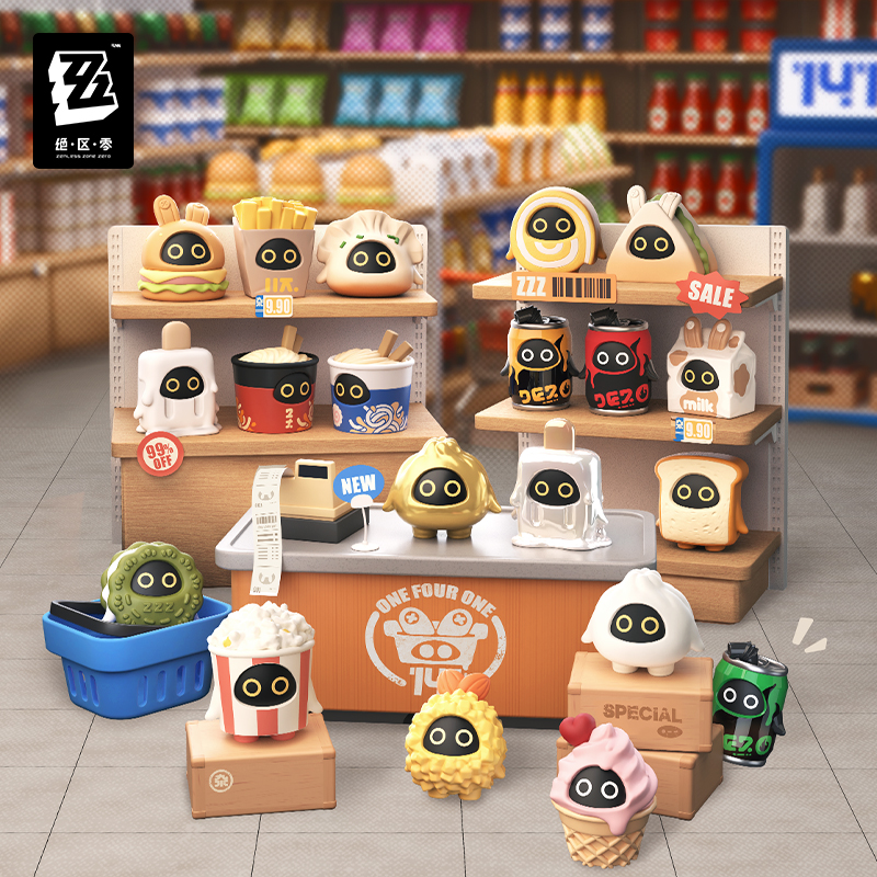 MinbooBecoFun's tweet photo. 【ゼンレスゾーンゼロ 新商品情報🎁】

「タイニーエージェント」・「ボンプの百味王国シリーズ」より、トレーディングミニフィギュアが登場✨

🧸 タイニーエージェント
・単品
・1BOX（12個入り）

🧸 ボンプの百味王国シリーズ
・単品
・1BOX（12袋入り）

ランダム仕様のミニフィギュアです🎁
単品・BOXでご予約いただけます。

▼ 商品ページ
https://t.co/cyuFdLjHId

#ゼンレスゾーンゼロ #ゼンゼロ #ゼンゼログッズ