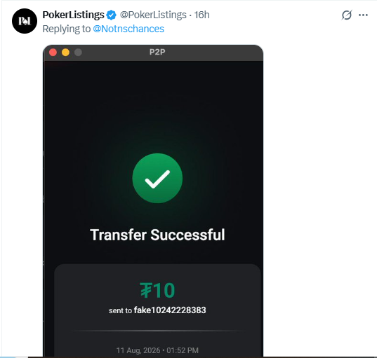 Notnschances's tweet photo. One more for the notebook. Thanks to the giveaway. Grateful to @PokerListings @CoinPoker_OFF https://t.co/vMJ7G5LrrC