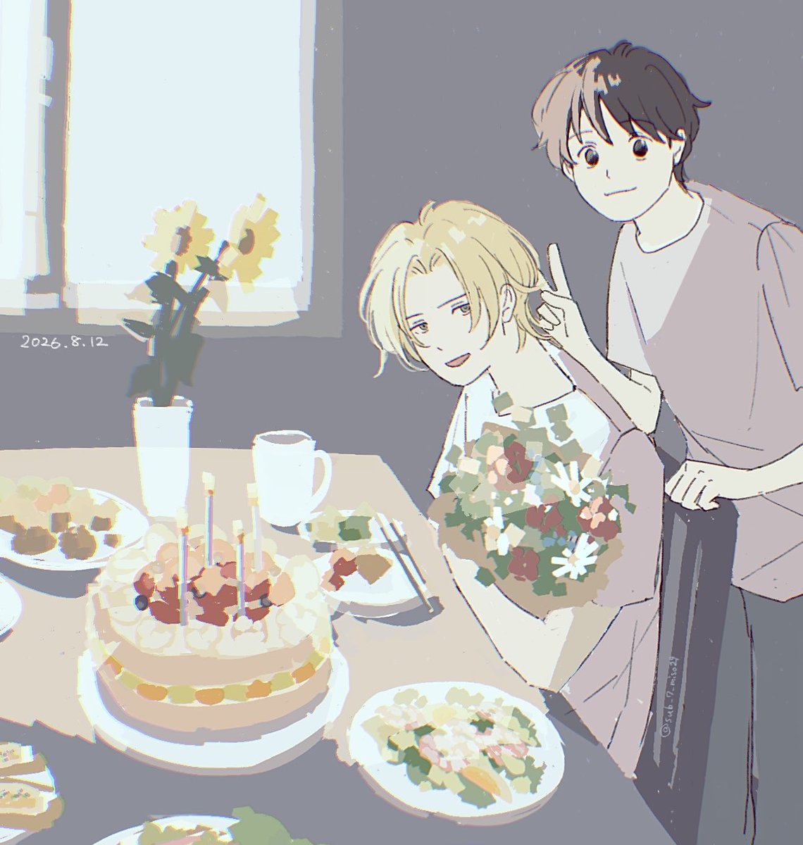 sub_7_miso29's tweet photo. #アッシュ・リンクス誕生祭2026 
#アッシュ・リンクス生誕祭2026

🎉8.12  おめでとう🎂 https://t.co/UJ6dh7RXWZ