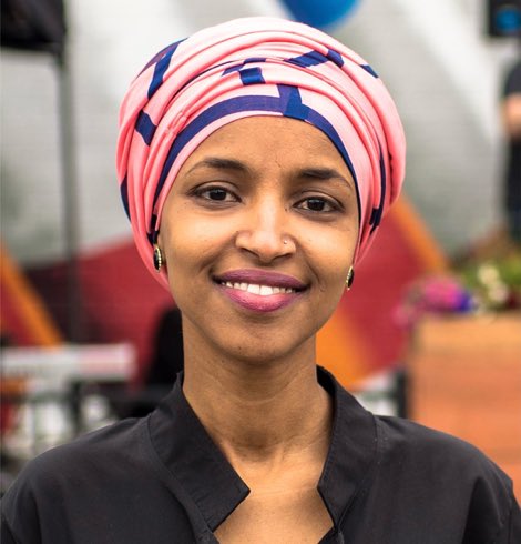 JenPerelman24's tweet photo. Ilhan Omar winning her election, in a LANDSLIDE, might give Laura Loomer a coronary.. 🤞🤞 https://t.co/aR2x8SqIJs