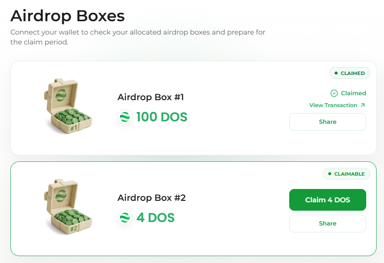 Crypto_Benz's tweet photo. 📌 Update! @dappOS_com เปิด Airdrop Box #2 ให้เคลมแล้ว

เข้าหน้าเดิมครับ https://t.co/Kr4oLyyGPO

ใครได้ไปเช็คกันดูจ้า

#DappOS $DOS #Airdrop https://t.co/g8wNlWWqTJ