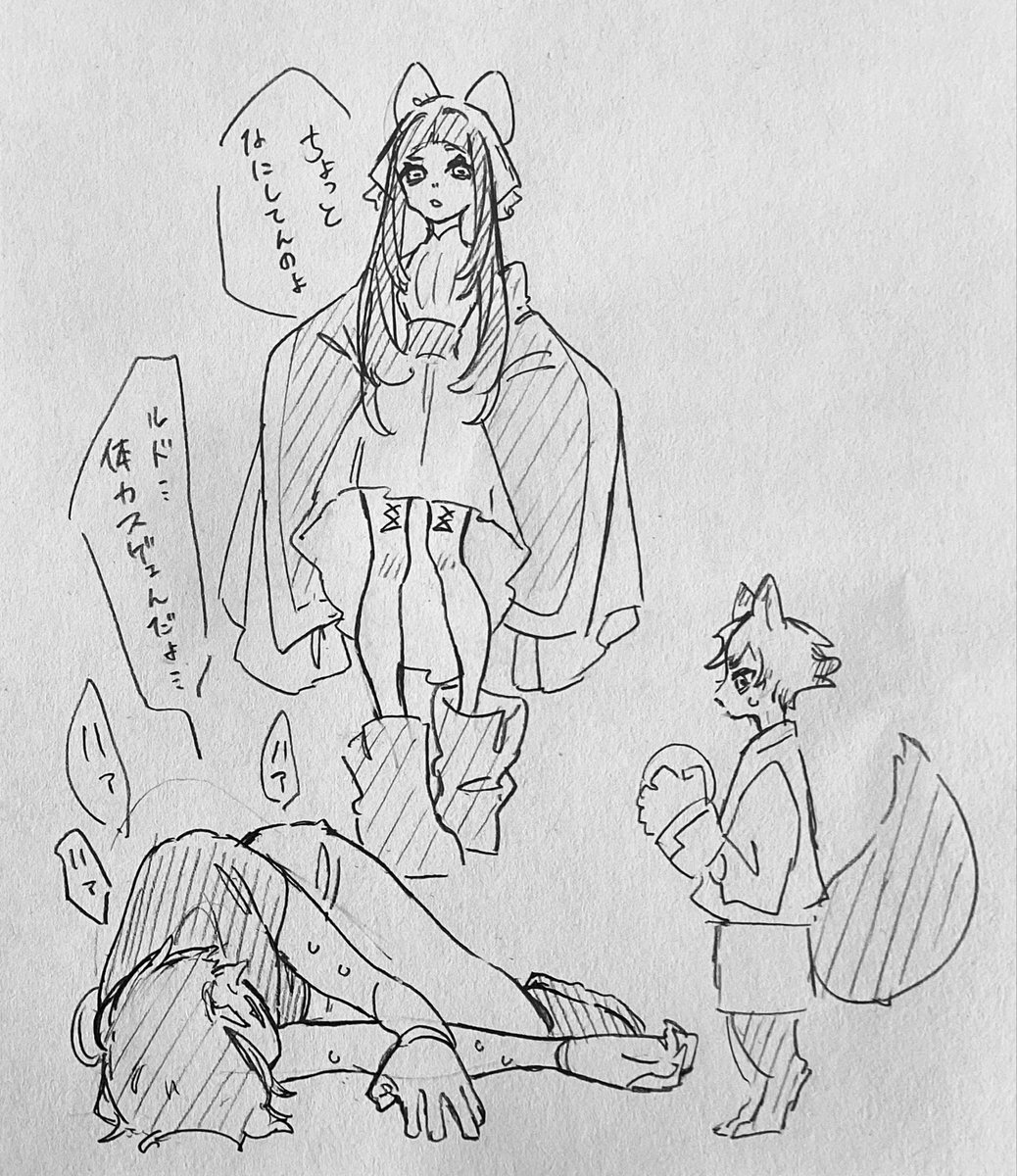 globalnawotaku3's tweet photo. ケモ🐺と🔨のお遊び https://t.co/t4ChPbHU3B