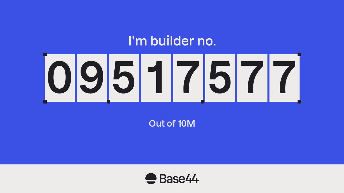 a_a_badmus's tweet photo. @Base44 Ops https://t.co/AM3itNb1E8