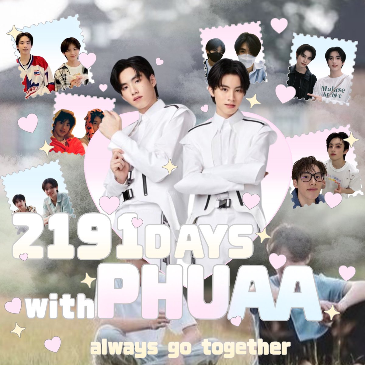 dawannasleep's tweet photo. -  A little 2191 days journey with PHUAA  -

we always go together ♥︎

#2191DaysOfPHUAA https://t.co/FU8zPWt71h