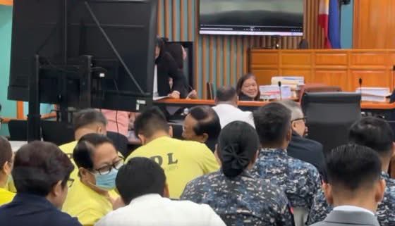 jesusfalcis's tweet photo. 🚨 Breaking DDS News:

DPWH Sec. Manny Bonoan testified that Usec. Bernardo submitted to him a list of infra projects for Bong Go and Robin Padilla in 2025.

OMG BINGGO!

Umuulan ng good news.

When it rains, it pours.

😂

#Accountability
#FloodControlProjects https://t.co/TYilgaH3cz