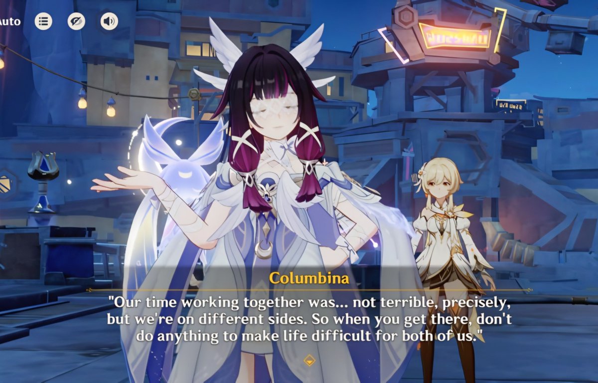 dronelenia's tweet photo. //GENSHIN 7.0 SPOILERS//

she's so proud roleplaying as sandrone while saying her ((nasty)) lines for the traveler omggg.... my BABY. https://t.co/oxXtS09faH
