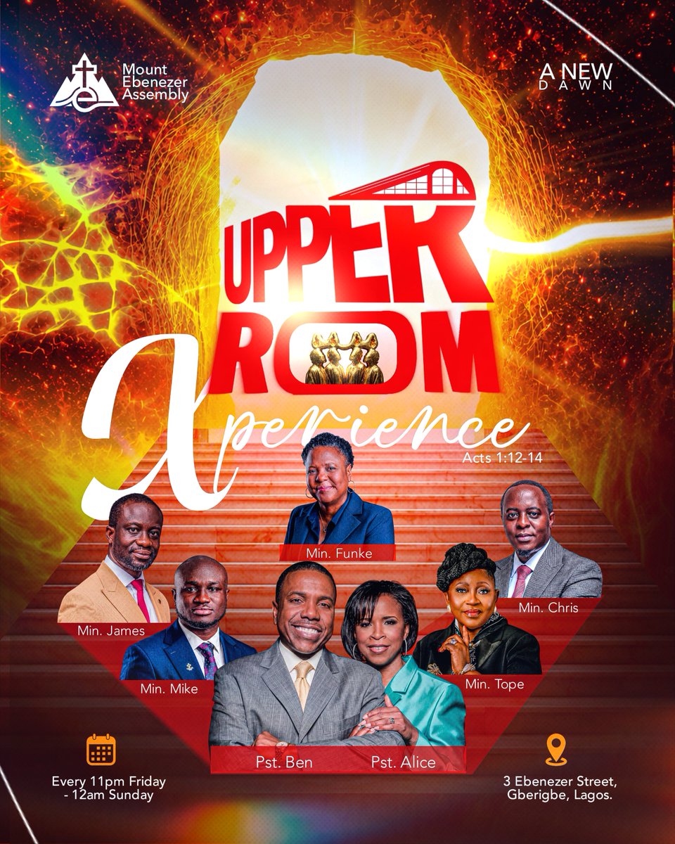 NehemiahOj69's tweet photo. Strategically constructed design made for Mount Ebebezer Assembly

Day 2 CFDC done!

#churchflyer #churchgraphics #graphicsdesigner #cfdc #upperroom https://t.co/0Qi9OEwxnP