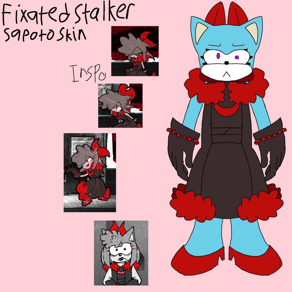 CosFronRBLX's tweet photo. A skin pack based off I’m Your Fixation is in the works, we only have two skins as of now though.
#imyourfixation #cosmicfrontiers #roblox https://t.co/Gy6wKYr0YJ