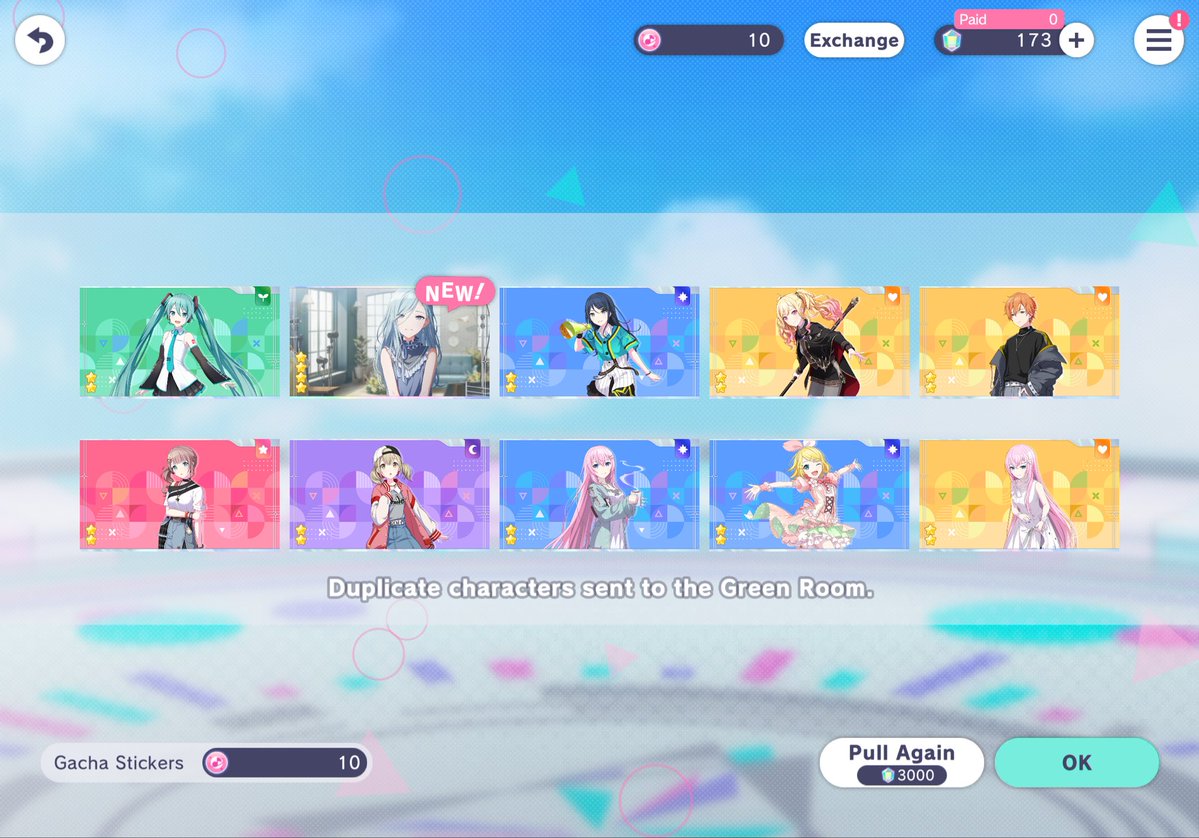 yukithegoater's tweet photo. i got shizuku first ten pull nobody is exploding woo hoo!! pjsk pulls are always the worst but they gave me mercy today #shizukuhinomori #pjsk https://t.co/fDHplaCR7J