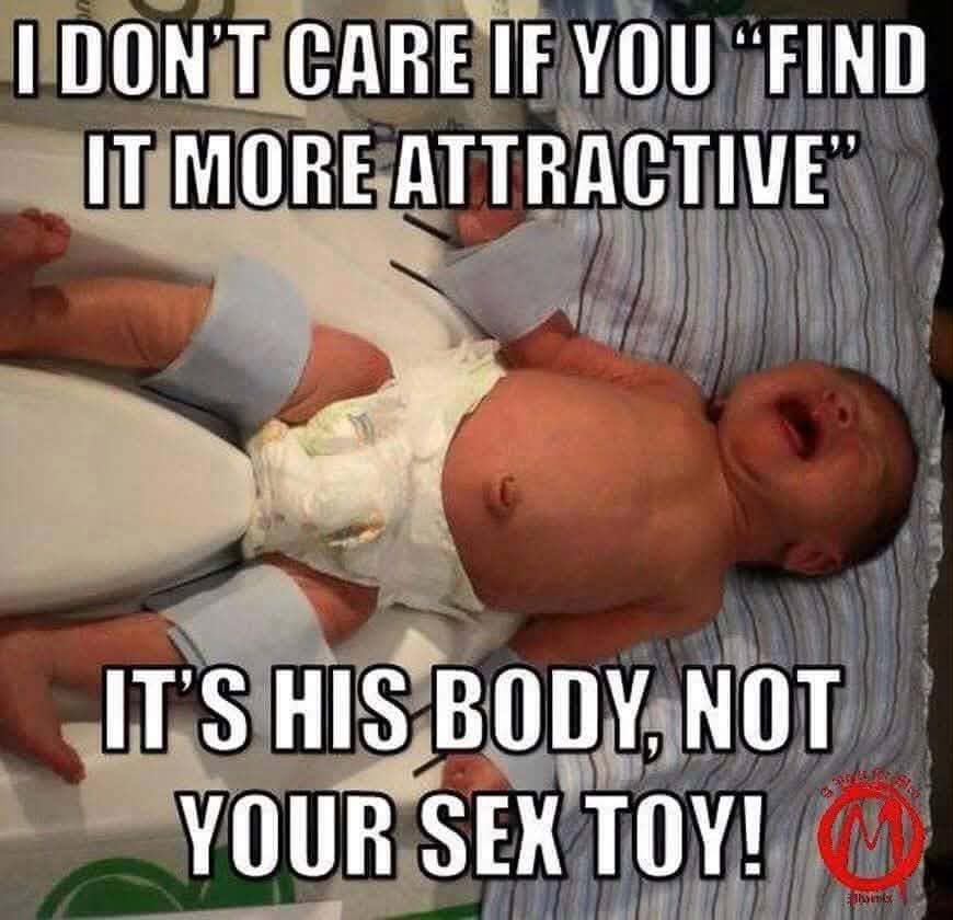 Paraplane100's tweet photo. @CptAncapistan We mutilate our children who are born healthy. You're surprised they kill them, too? https://t.co/4yEAckw5dB