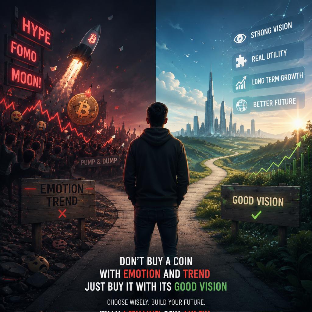 DrEth1a's tweet photo. Don’t buy a coin just because of emotions or hype. Buy it because you believe in its vision, utility, and long-term potential. 🚀

Trends fade. A strong vision lasts.
#ViralSpeech #eth #btc https://t.co/e8qEGp7pNK