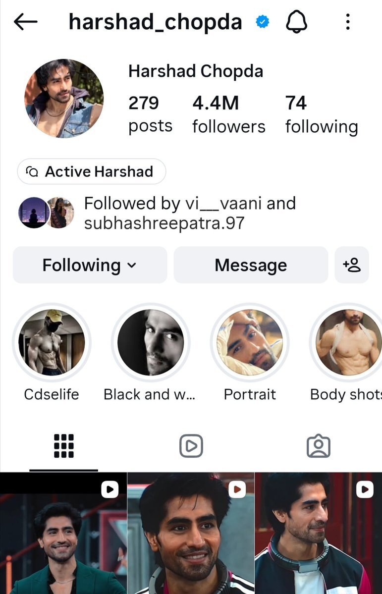 Jayasmita_17's tweet photo. Many more milestones to come! 🤞✨
We are now a 4.4M FAMILY! 🧿❤️
Forever grateful. God has been kind. 🤞🔱🙏🧿❤️
Congratulations @ChopdaHarshad
#HarshadChopda 
#HCians https://t.co/TWOf6nYGbR