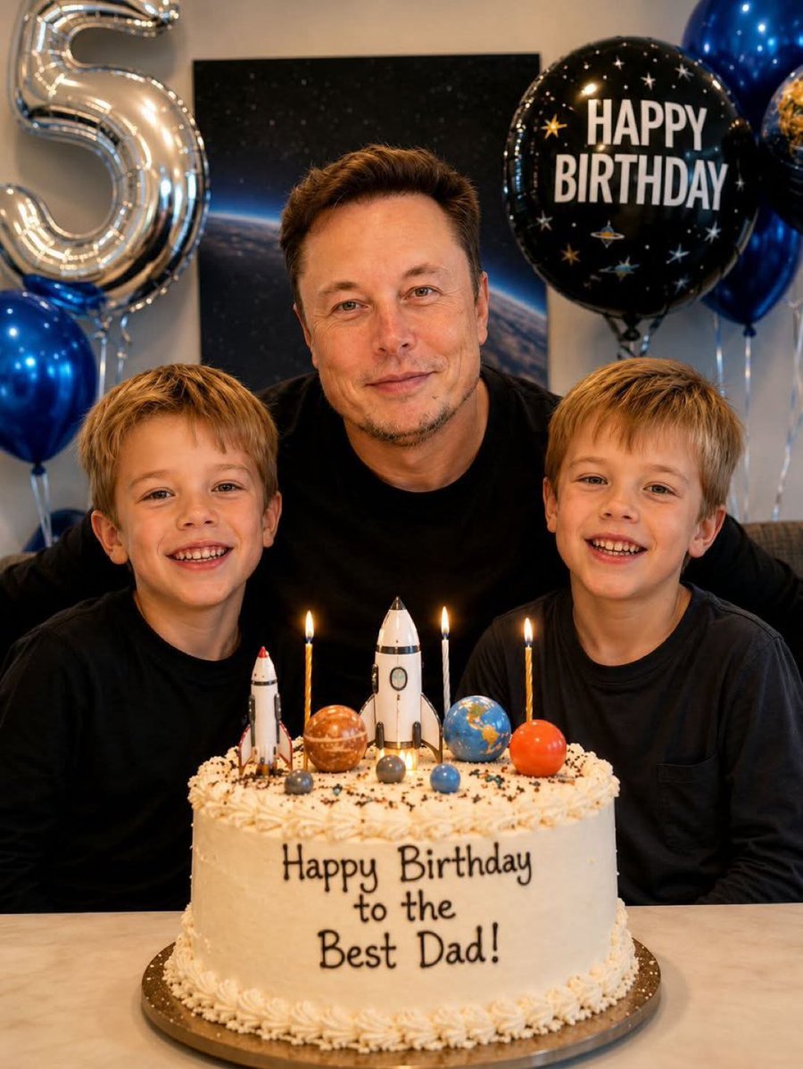OWNER_X033's tweet photo. 🎂 What's the best birthday gift for Elon Musk?

A) A trip to Mars 🚀
B) A new Tesla ⚡
C) Unlimited memes 😂
D) World peace 🌍 https://t.co/AzlVfoOY5Q