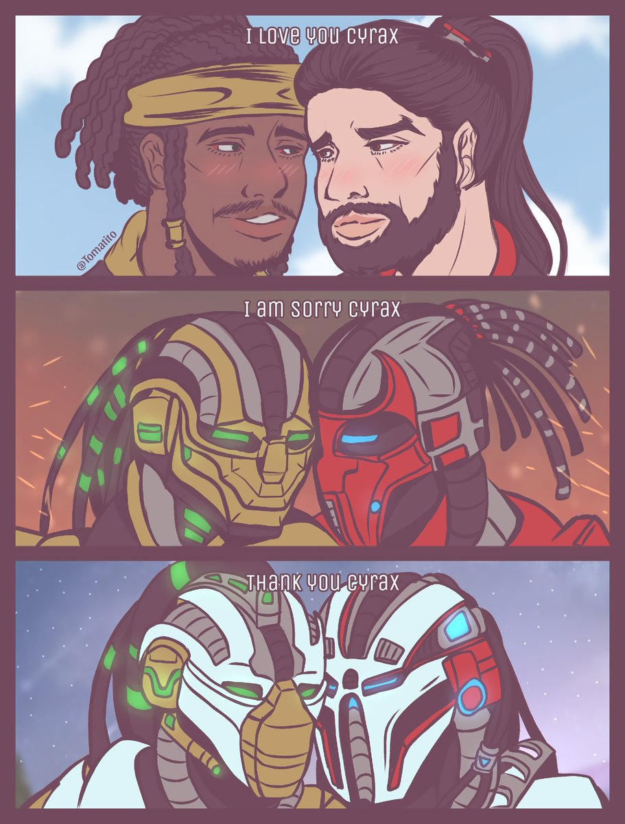 Tomate48080's tweet photo. Old fanart (Sekrax)

Cyrax and Sektor - The end Mk11 https://t.co/sCBVbClXFt