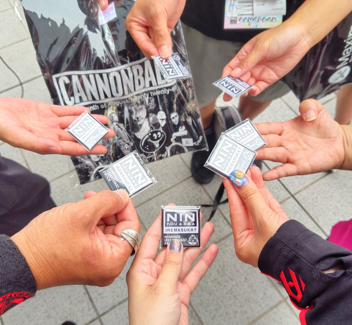Yossi1089's tweet photo. CANONBALLー！！
めちゃくちゃ快適なフェスやった〜！！
久々に後ろでワチャワチャしたけど……
たまにはこれも有りやな！！ https://t.co/11FAC0yYDq